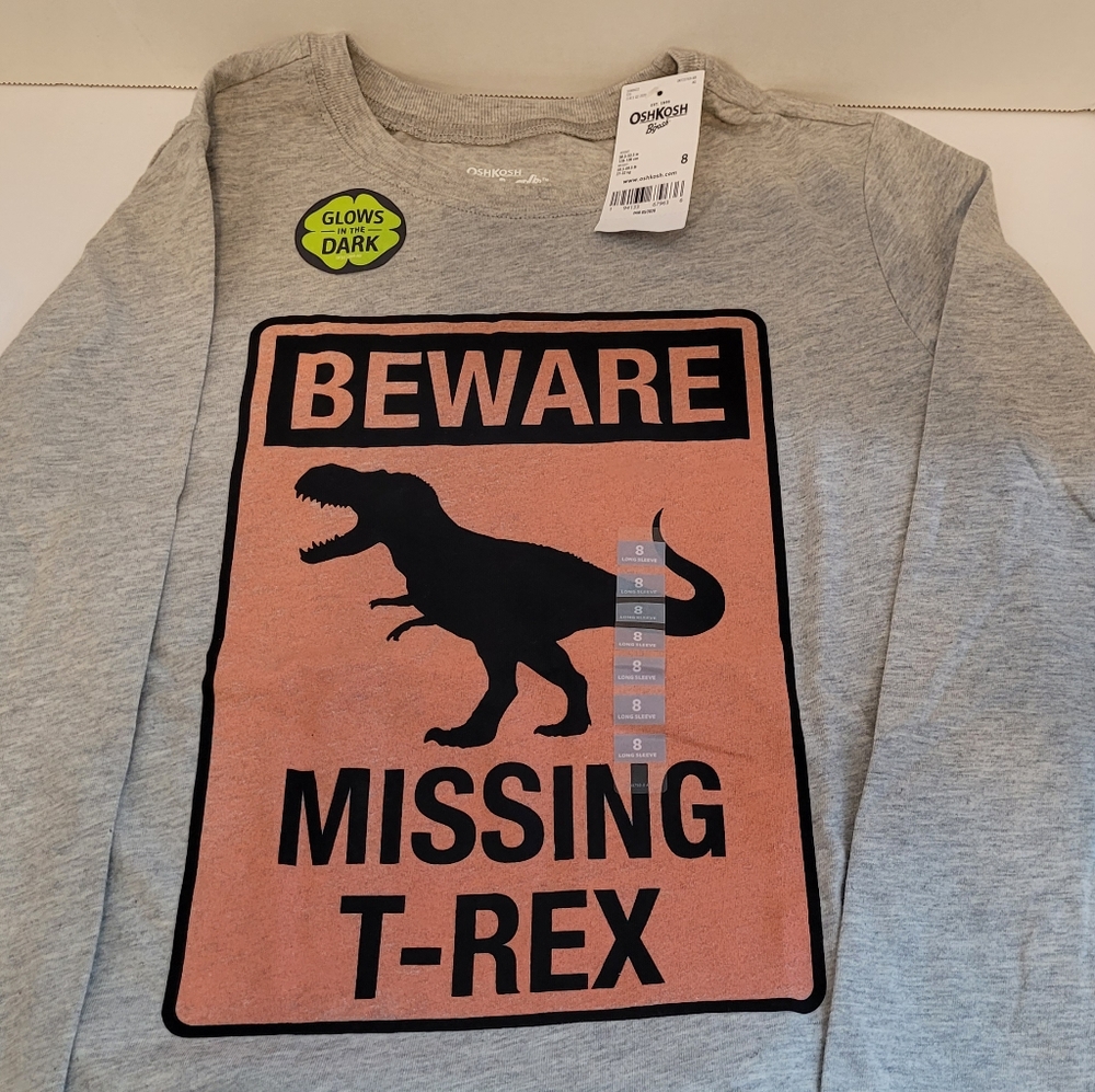 NWT T-rex shirt